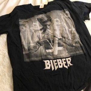 Justin Bieber purpose concert tour t shirt